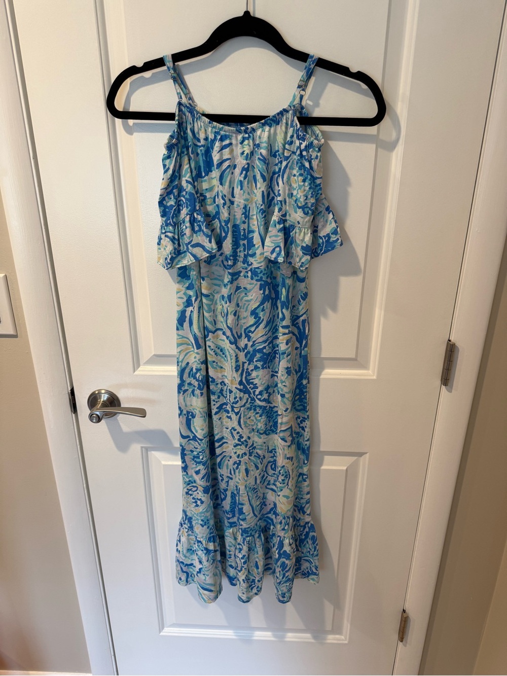 Lilly Pulitzer Blue Floral Dress